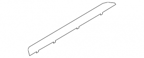 BMW 7 Series G11 G12 16-22 Chrome Door Sill Insert, Front Right