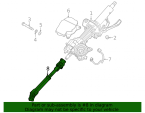 Steering joint Kia Sportage 23-26 HEV