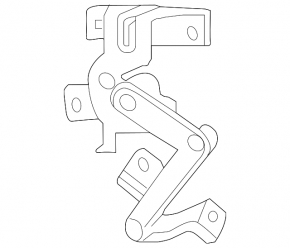 Rear left body tilt sensor Audi A3 8V 15-20 fwd