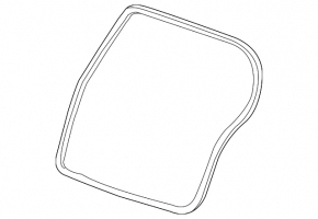 Rubber seal for the tailgate of an Acura MDX 07-13