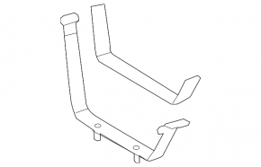 Right fuel tank bracket for Toyota FJ Cruiser 2007-2014