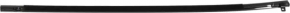 Molding door-glass central front left Nissan Sentra 13-19 chrome, butt