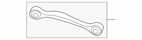 Small lower rear left control arm for Audi A4 B8 08-16