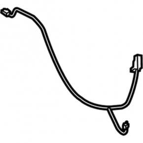 Lincoln MKZ 17-20 hybrid radiator diffuser wiring