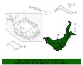 Toyota Prius 30 10-15 inverter mount rusty