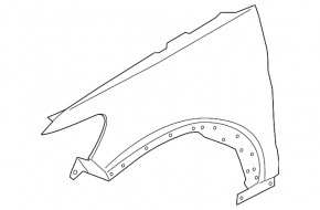 Front right wing Ford Explorer 20-