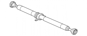 Rear propeller shaft Jaguar F-Pace X761 17- AJ126, AJ133 AWD