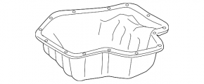 Oil pan Lexus Hs250h 10-12 2.4