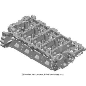 Cylinder head assembly Chevrolet Malibu 13-15 2.5 LKW