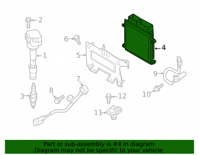 Hyundai Elantra AD 19-20 2.0 engine computer ECU