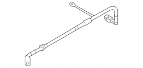 Positive battery terminal VW Atlas 24-25