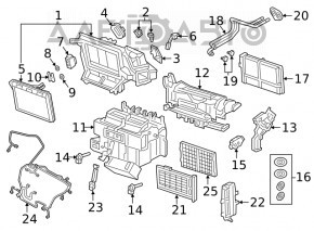 Audi E-Tron 19-23 heater core