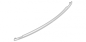 BMW X7 G07 23-26 Chrome Trunk Door Molding