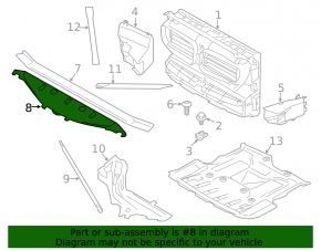 TV cover BMW 5 F10 11-16