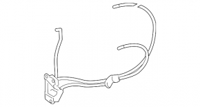 Rear right front door lock Toyota Sienna 04-10