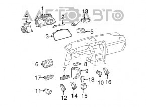 Lexus LS460 07-09 Watch