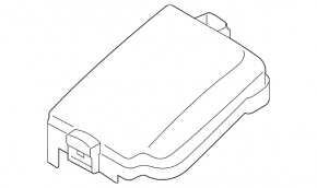 Kia Forte 4d 14-16 underhood fuse box cover
