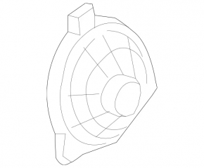 Speaker midrange door front left Mercedes GLS-class X166 13-19 Harman kardon