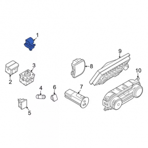 Parking Brake Button Ford Explorer 20-