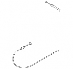 Mazda CX-9 Fuel Filler Door Cable 16-