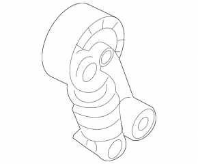 Kia Sorento 16-20 3.3 inch drive belt tensioner pulley