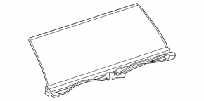 Rear window curtain BMW 7 G11 G12 16-19 beige
