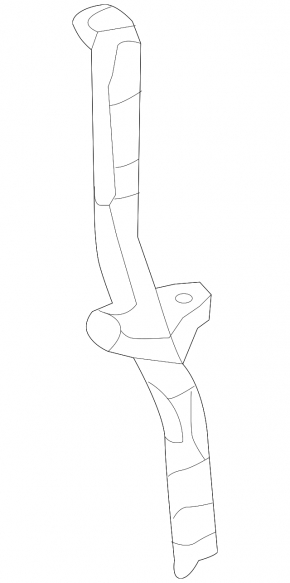 Front fender apron bracket, right, Lexus ES300h ES350 13-15