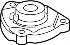 Front left shock absorber support Infiniti QX30 17-19