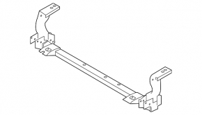 Infiniti QX30 17-19 TV lower bar