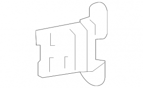 Door hinge lower front right Honda HR-V 16-22