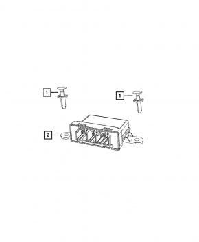 Parking Sensor Control Unit Chrysler Pacifica 17-