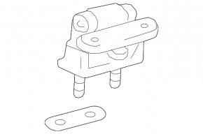 Left tailgate hinge for Lexus CT200h 11-17