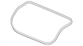 Trunk lid seal Honda Accord 18-22