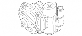 Power steering pump VW Touareg 11-17 3.6 OEM