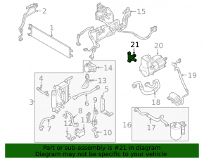 Kia EV6 22-24 AWD Air Conditioning Compressor Bracket