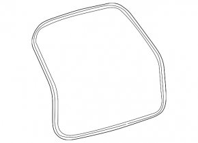 Rubber seal for Ford Explorer 20- trunk door