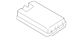 Mercedes X164 GL Underhood Fuse Box Cover