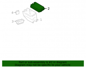 Mercedes X164 GL Underhood Fuse Box Cover