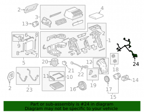 Heater Wiring Chevrolet Malibu 13-16