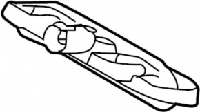 Infiniti QX30 17-19 trunk release button