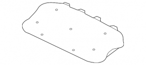 Hood insulation Volvo V90 17-22 usa