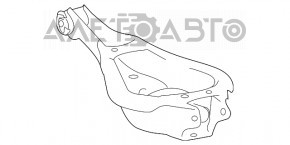 Lower control arm under spring rear left Toyota Sienna 21-25