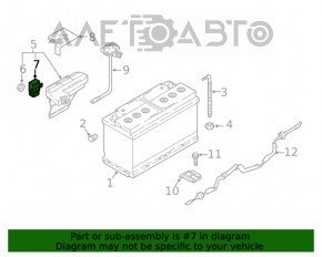 Audi Q5 Positive Terminal Squib 80A 18-24