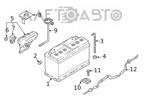 Audi Q5 Positive Terminal Squib 80A 18-24