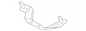 Audi E-Tron 19-23 heater bracket lower part