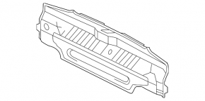 05-10 Toyota Avalon rear panel