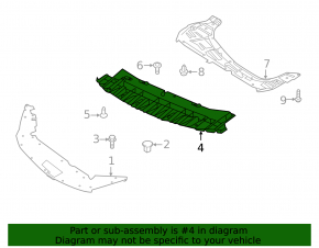 Front engine protection Nissan Sentra 13-15 prerest
