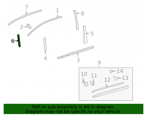 Door trim side front right Lexus Hs250h 10-12 front