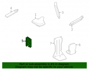 Noise suppression filter Audi A4 B8 08-16