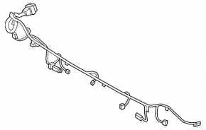 Hyundai Palisade 20-22 front bumper wiring